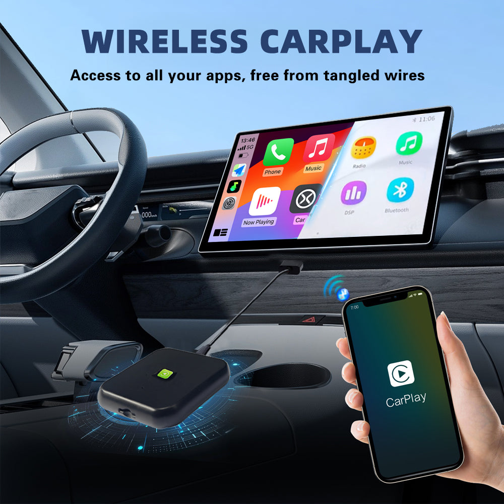 carbitlink to wireless carplay adapter for Chery, Jetway, Geely, GAC、changan