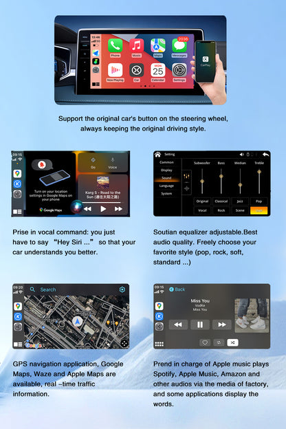 carbitlink to wireless carplay adapter for Chery, Jetway, Geely, GAC、changan