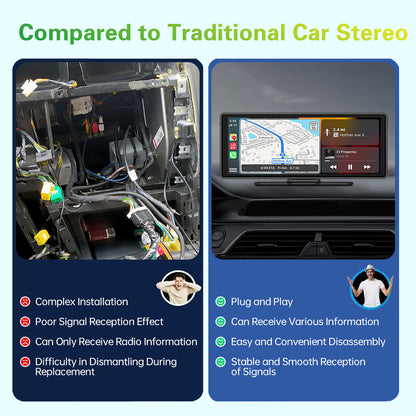 10.26inch wireless carplay Android Auto Three cameras