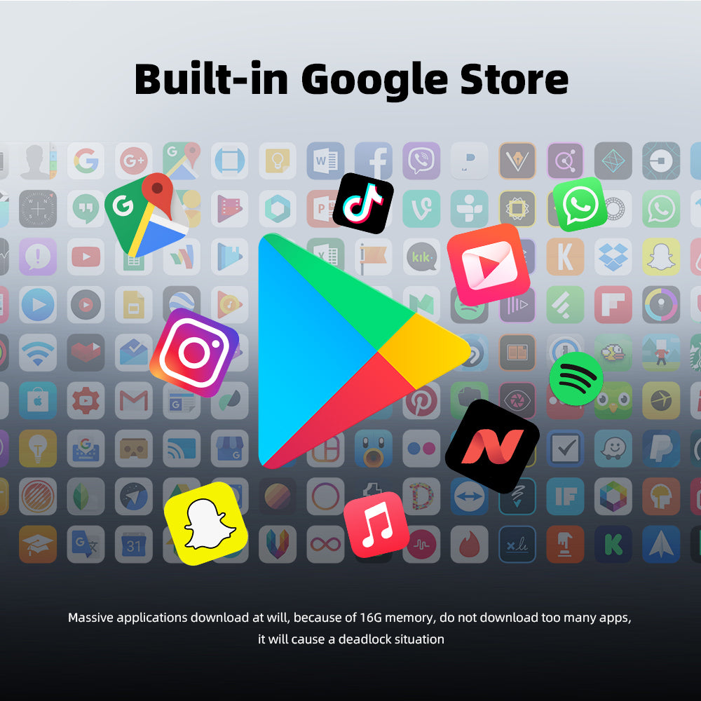 Wireless CarPlay & Android Auto ai box 4+64GB/8+128GB