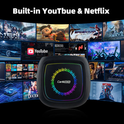 Wireless CarPlay & Android Auto ai box 4+64GB/8+128GB