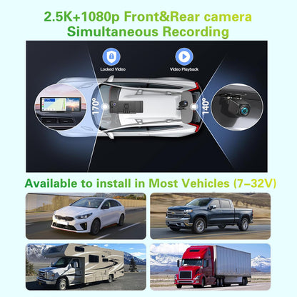 10.26inch wireless carplay Android Auto Three cameras