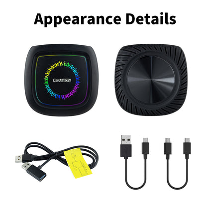 Wireless CarPlay & Android Auto ai box 4+64GB/8+128GB
