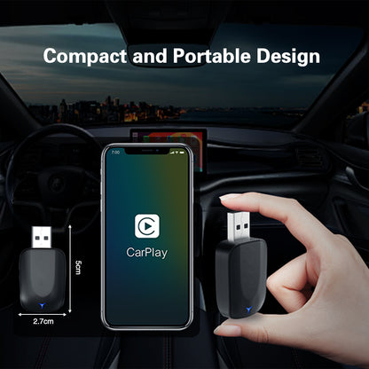 Wireless iPhone CarPlay Android Auto Adapter
