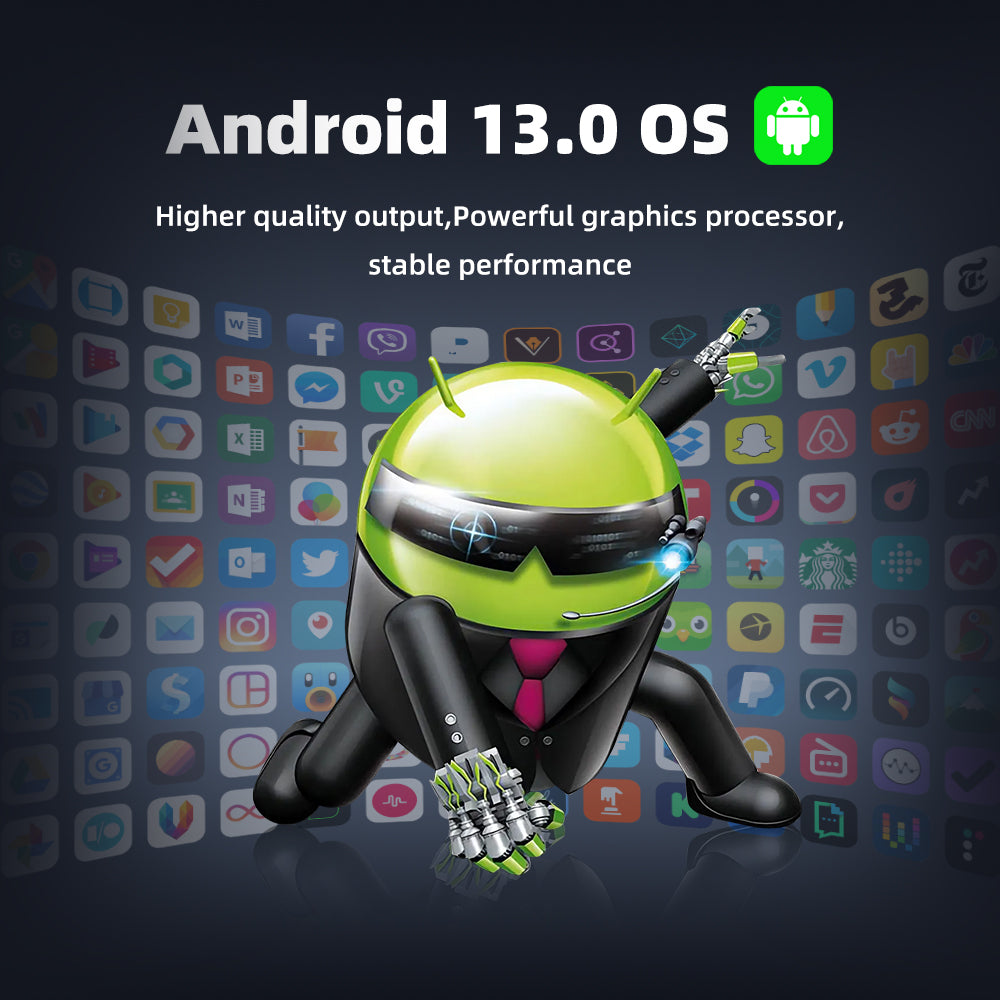 Wireless CarPlay & Android Auto ai box 4+64GB/8+128GB