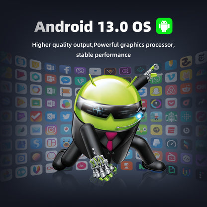 Wireless CarPlay & Android Auto ai box 4+64GB/8+128GB