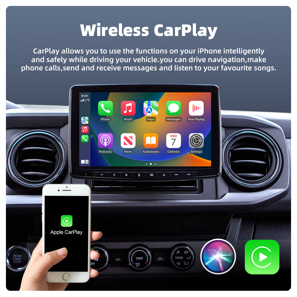Wireless CarPlay & Android Auto ai box 4+64GB/8+128GB
