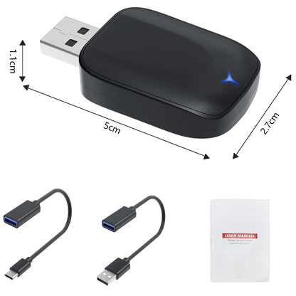 Wireless iPhone CarPlay Android Auto Adapter