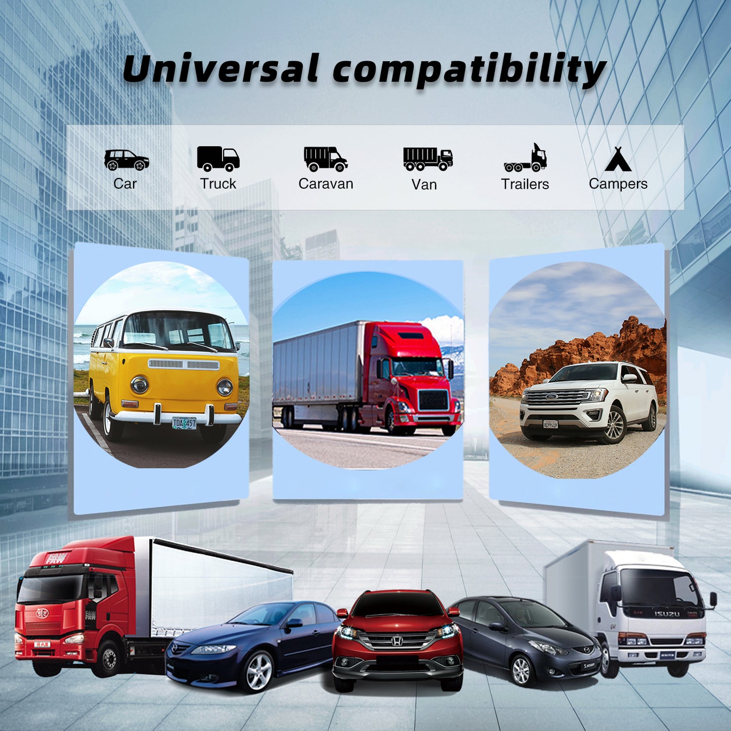 9.3 inch Wireless CarPlay & Android Auto IPS Touch screen