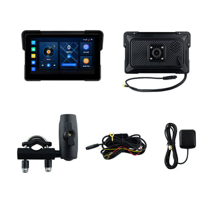 7inch motorcycle&carplay android auto Android 13 system 2+16GB with YouTube TikTok Netflix