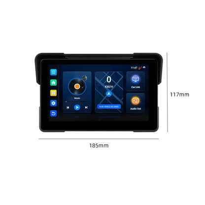 7inch motorcycle&carplay android auto Android 13 system 2+16GB with YouTube TikTok Netflix