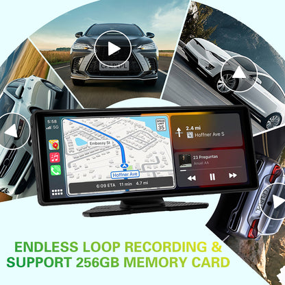 10.26inch wireless carplay Android Auto Three cameras